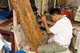 Thailand: Woodcarver in Wat Sri Suphan, Chiang Mai, northern Thailand